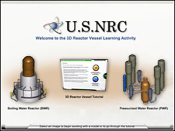 NRC Virtual 3D Reactor Vessel Activity
