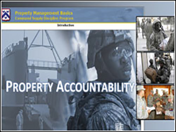 US Army Property Accountability