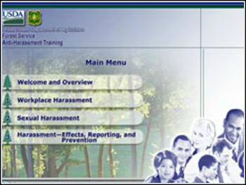 USDA Anti-Harassment Web-based Training