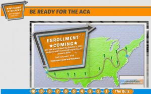 Screen shot of video short on how to get ready for the ACA